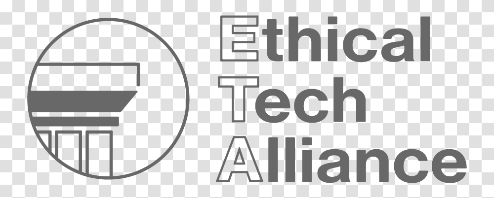 Ethical Tech Alliance Circle, Text, Label, Alphabet, Number Transparent Png