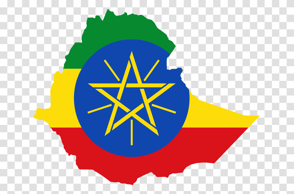 Ethiopian Flag Ethiopia Country With Flag, Star Symbol Transparent Png