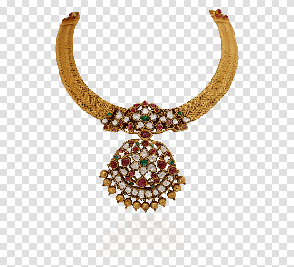 Ethnic Golden Weave Necklace Crystal, Jewelry, Accessories, Accessory, Snake Transparent Png