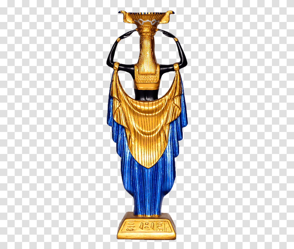 Ethnographic Collectables Egyptian Ankh Amlet Candle Statue, Lamp, Gold, Costume, Treasure Transparent Png