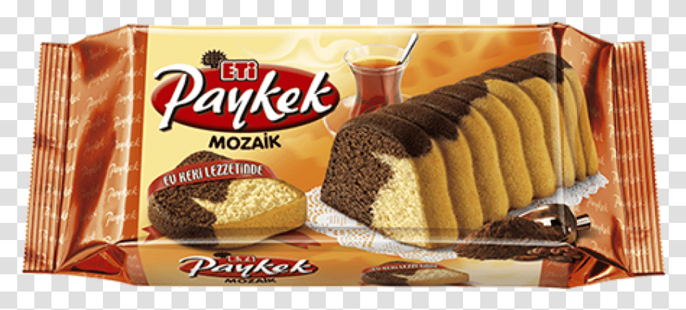 Eti Paykek Marble Mosaic Cake Paykek, Food, Dessert, Cream, Snack Transparent Png