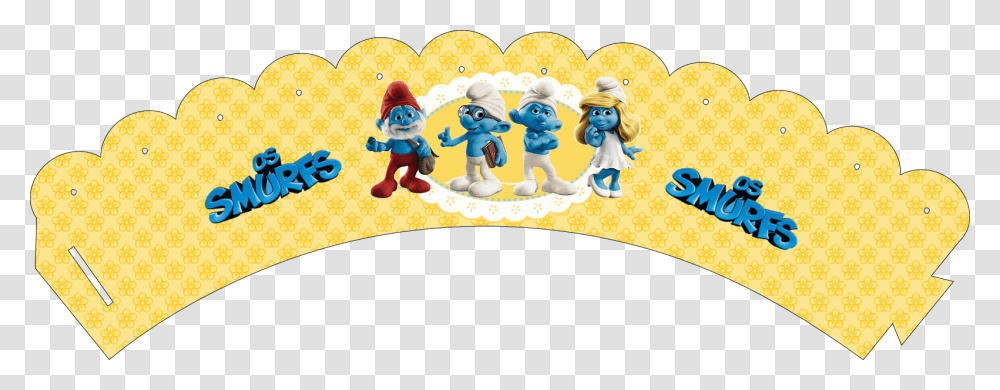 Etiqueta Smurf Menina Canchita, Figurine, Toy, Super Mario Transparent Png