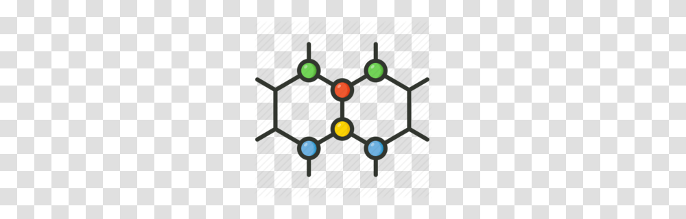Etizolam Molecule Clipart, Pac Man, Lighting, LED Transparent Png