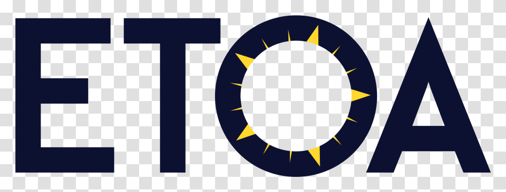 Etoa Logo Background Digital Tourism Think Tank European Tourism Association, Text, Symbol, Life Buoy, Eclipse Transparent Png