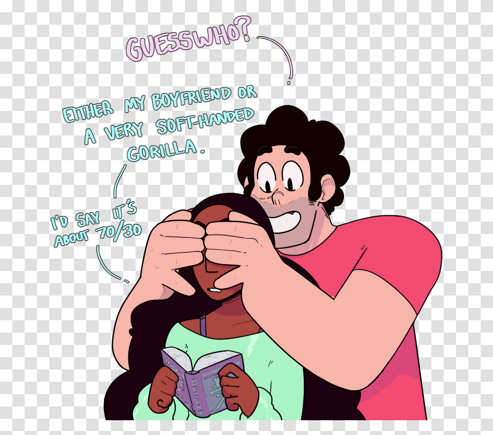 Etther My Boyfriend Or A Very Soft Handed Gorilla 0 Connie Maheswaran Y Steven Universe, Person, Human, Advertisement, Poster Transparent Png