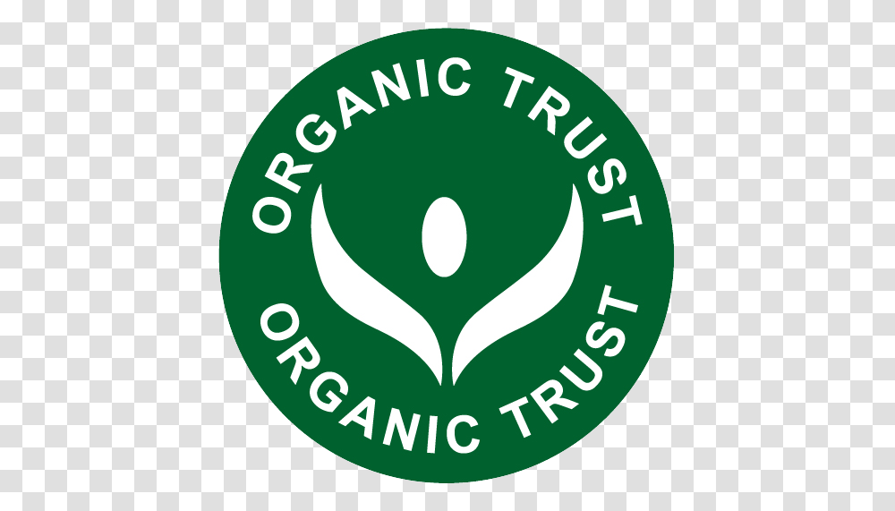 Eu Organic Logo Organic Trust Logo Full Size Organic Trust, Symbol, Trademark, Plant, Text Transparent Png