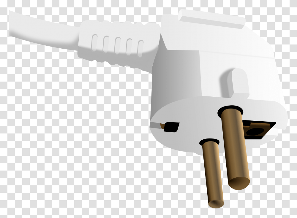 Eu Plug Close Up Plugs, Adapter, Hammer, Tool Transparent Png