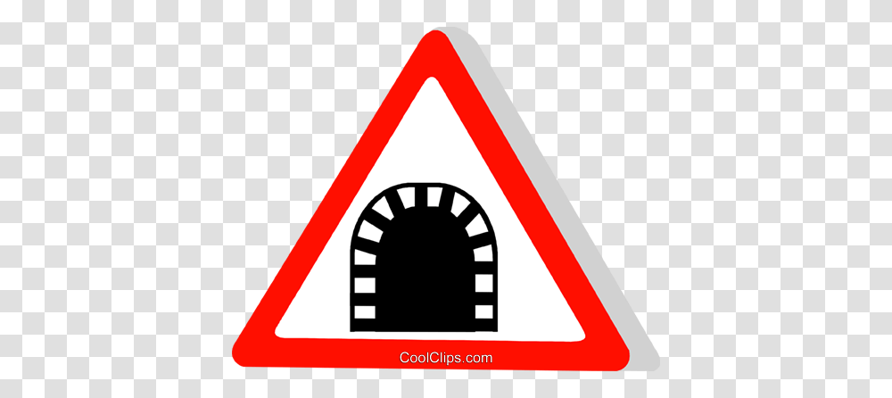 Eu Traffic Sign Tunnel Royalty Free Vector Clip Art Illustration, Road Sign, Triangle, Stopsign Transparent Png