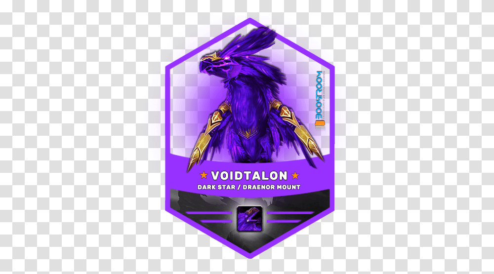 Eu Voidtalon Of The Dark Star Mount Edge Reality Graphic Design, Person, Human, Purple, Clothing Transparent Png