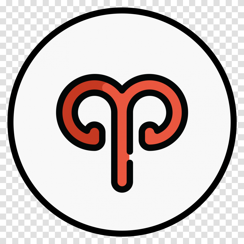 Eucalyp Deus Aries Circle, Logo, Trademark Transparent Png