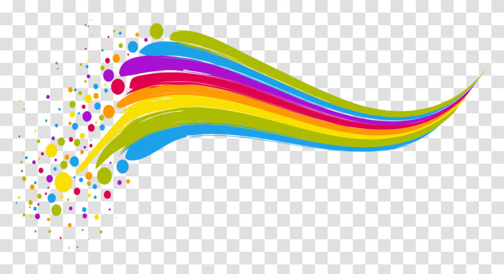 Euclidean Line Vector Rainbow File Rainbow Line, Graphics, Art, Banana, Fruit Transparent Png