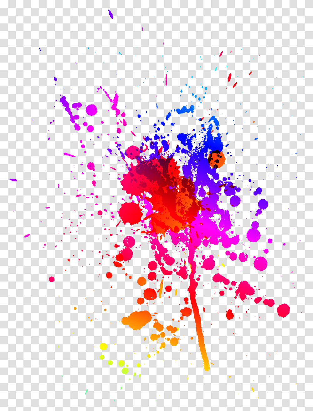 Euclidean Splash Vector Paint Free Image Clipart Paint Splash Art, Purple Transparent Png