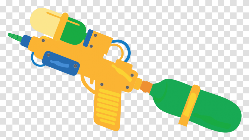 Euclidean Vector Illustration Water Gun, Toy Transparent Png