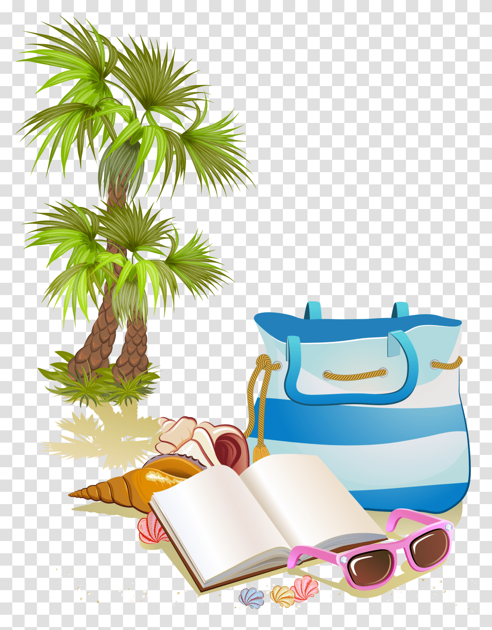 Euclidean Vector Summer Clip Art, Tree, Plant, Palm Tree, Arecaceae Transparent Png