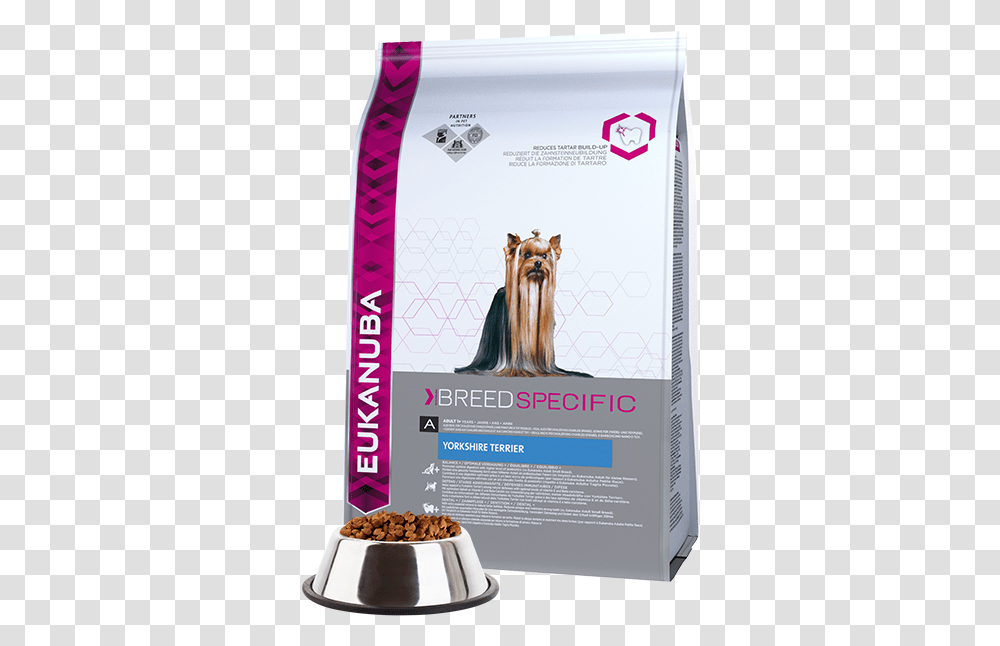 Eukanuba Adult Dry Dog Food For Yorkshire Chicken Eukanuba Yorkshire Terrier, Poster, Advertisement, Flyer, Paper Transparent Png