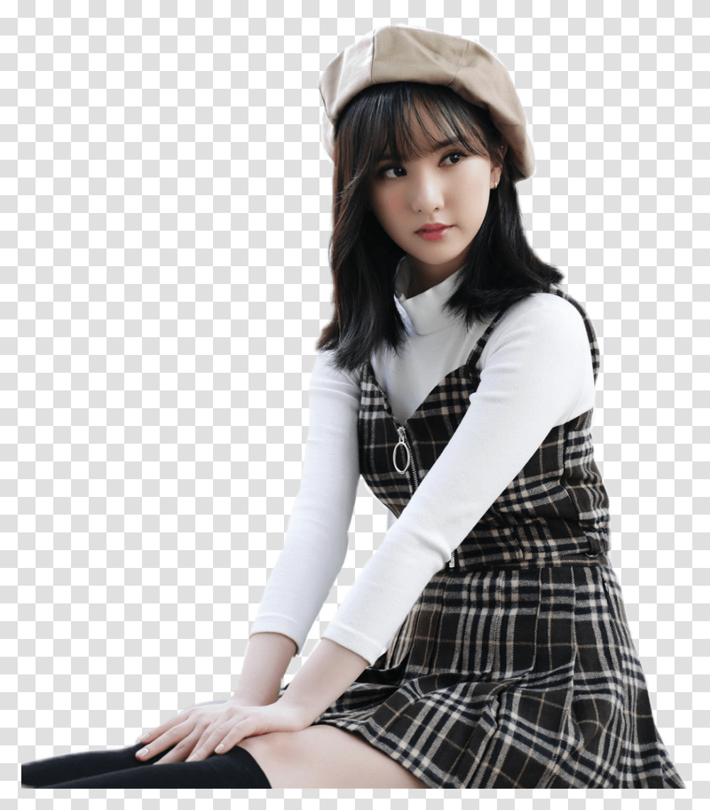 Eunha Gfriend Eunha Gfriend Gfriendbuddy Eunha 2018 Seasons Greetings, Female, Person, Sleeve Transparent Png
