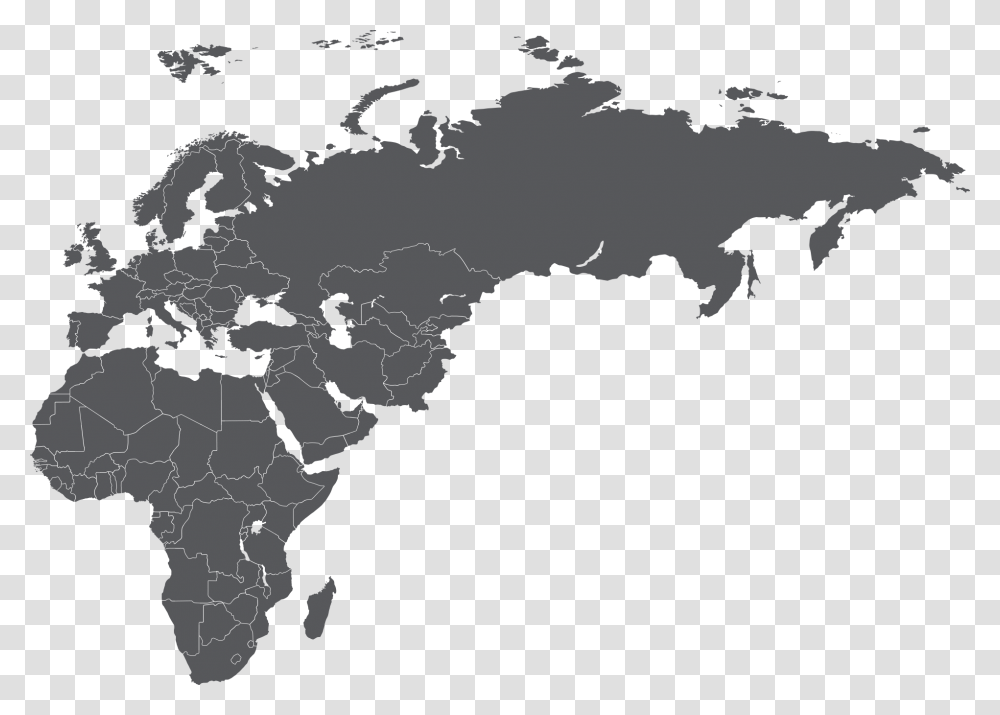 Eurasia Africa Map Blank, Diagram, Atlas, Plot Transparent Png