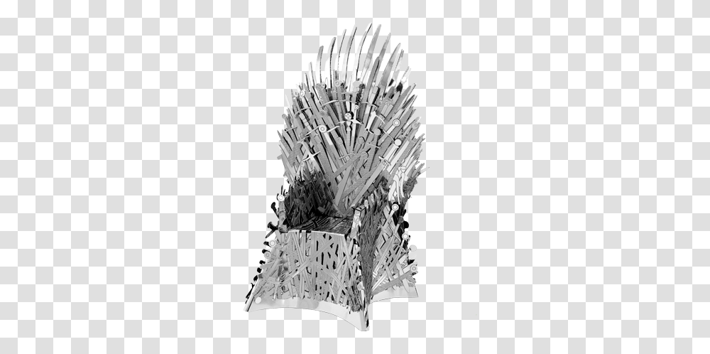 Eureka 3d Puzzle Got Iron Throne Diy Game Thrones Chair, Furniture Transparent Png