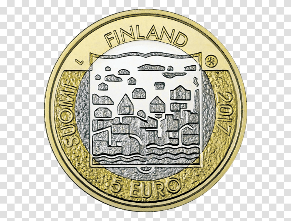 Euro 2017 Finland Kekkonen, Coin, Money, Nickel, Rug Transparent Png