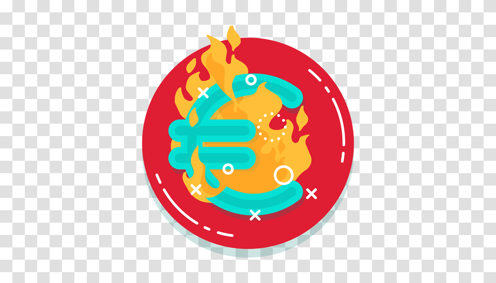 Euro Burn Rate Icon, Frisbee, Toy Transparent Png