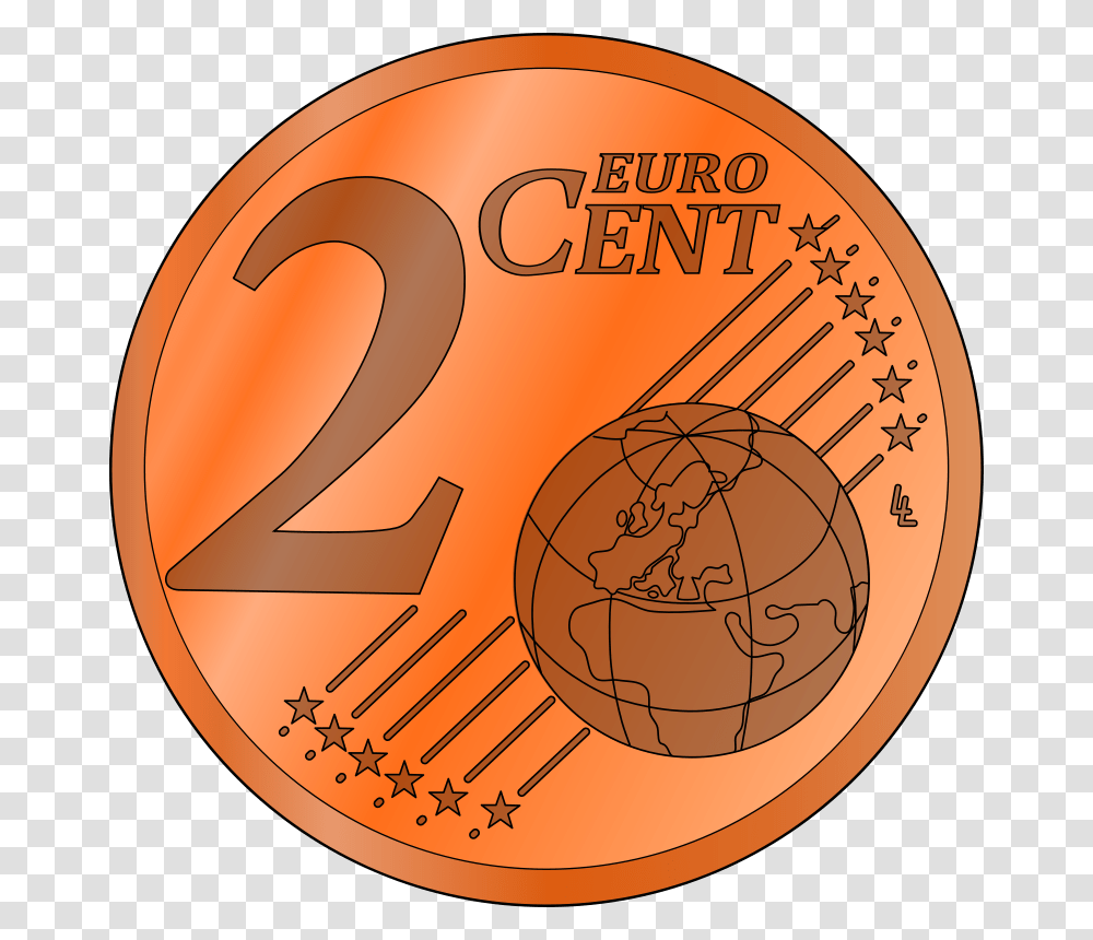 Euro Cent, Finance, Outer Space, Astronomy, Universe Transparent Png