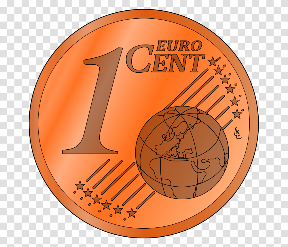 Euro Cent, Finance, Sphere, Coin, Money Transparent Png