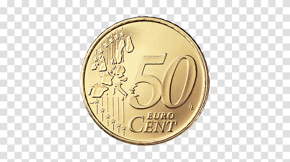 Euro Coin Image, Money, Rug, Gold Transparent Png