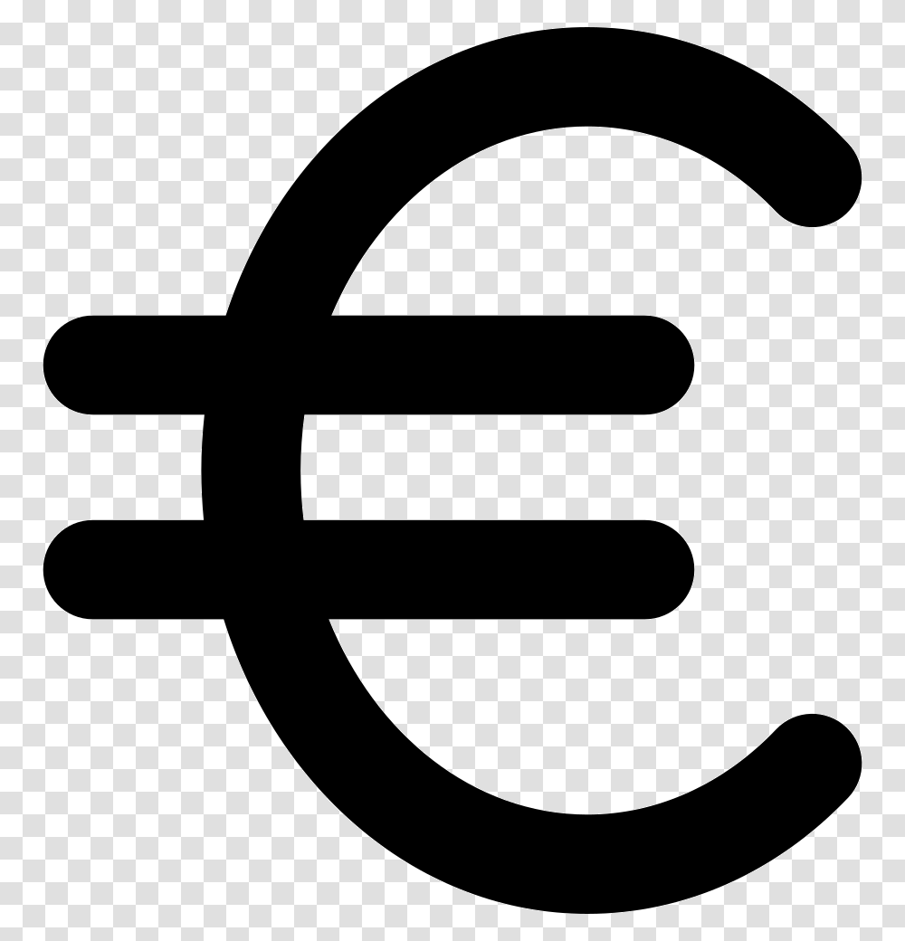Euro Currency Symbol, Hammer, Tool, Logo, Trademark Transparent Png