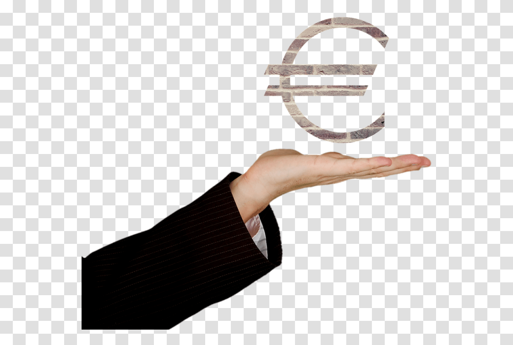 Euro, Hand, Person, Human, Weapon Transparent Png