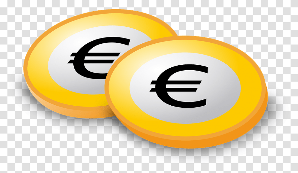 Euro Images Hd Euro Coin Clipart, Food, Sport, Sports, Label Transparent Png