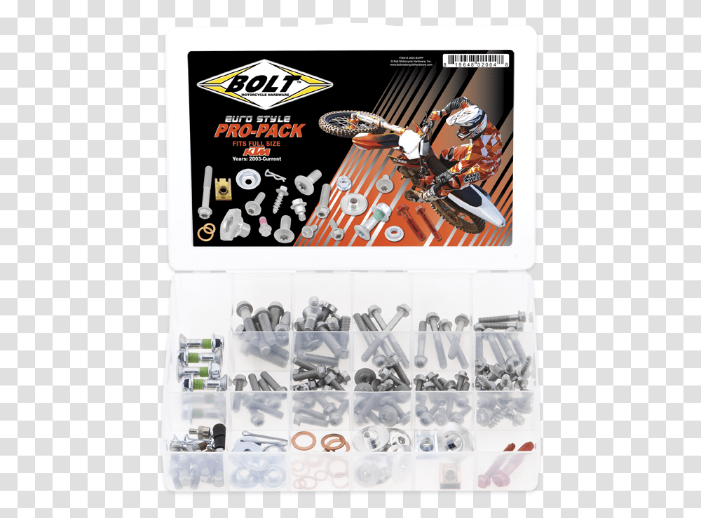 Euro Style Pro Packs For Ktm Bolt Motorcycle Hardware, Person, Human, Advertisement Transparent Png