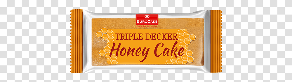 Eurocake Triple Decker Honey, Label, Lager, Beer Transparent Png