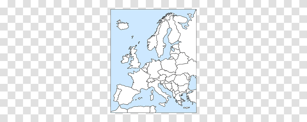 Europe Map, Diagram, Atlas, Plot Transparent Png