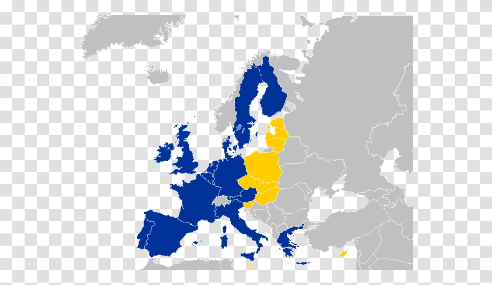 Europe After The Eastern Enlargement Of The European Union, Map, Diagram, Plot, Atlas Transparent Png