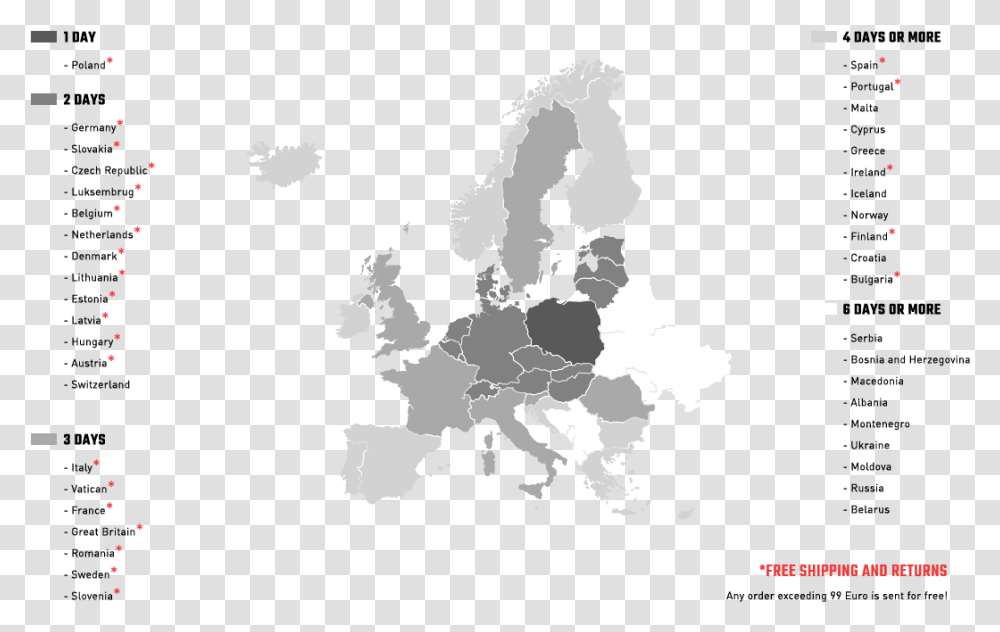 Europe Christianity Map, Diagram, Atlas, Plot Transparent Png