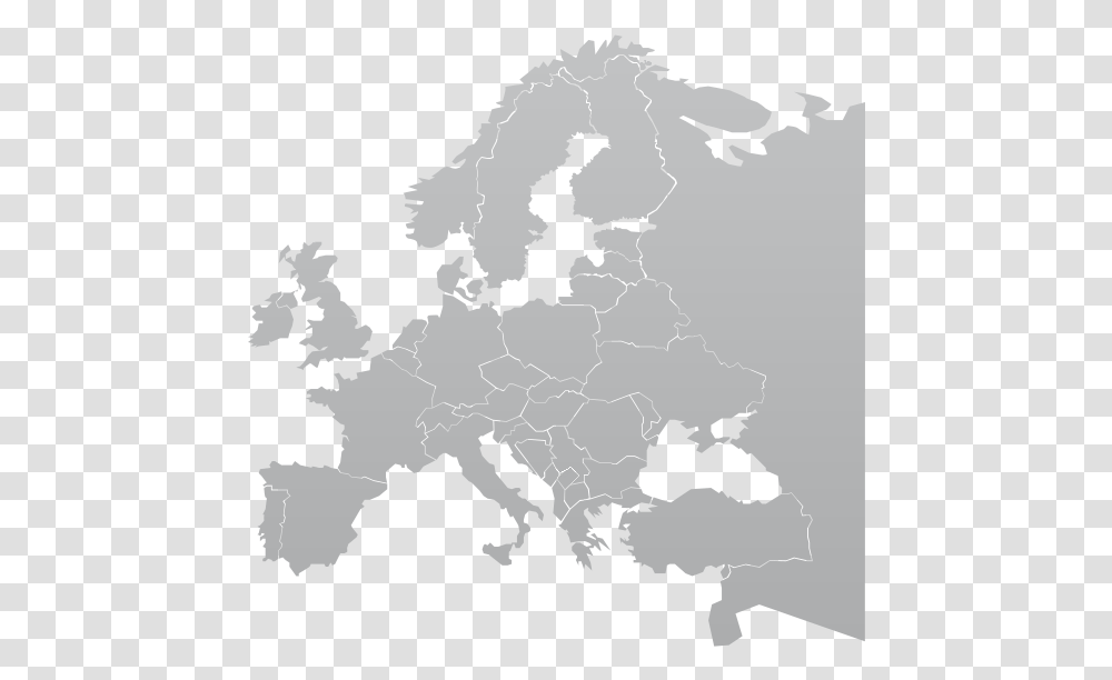 Europe Europe Map, Diagram, Plot, Atlas, Stencil Transparent Png