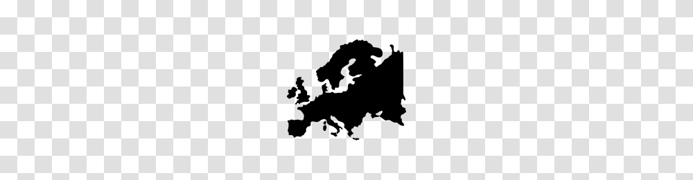 Europe Map Icons Noun Project, Gray, World Of Warcraft Transparent Png