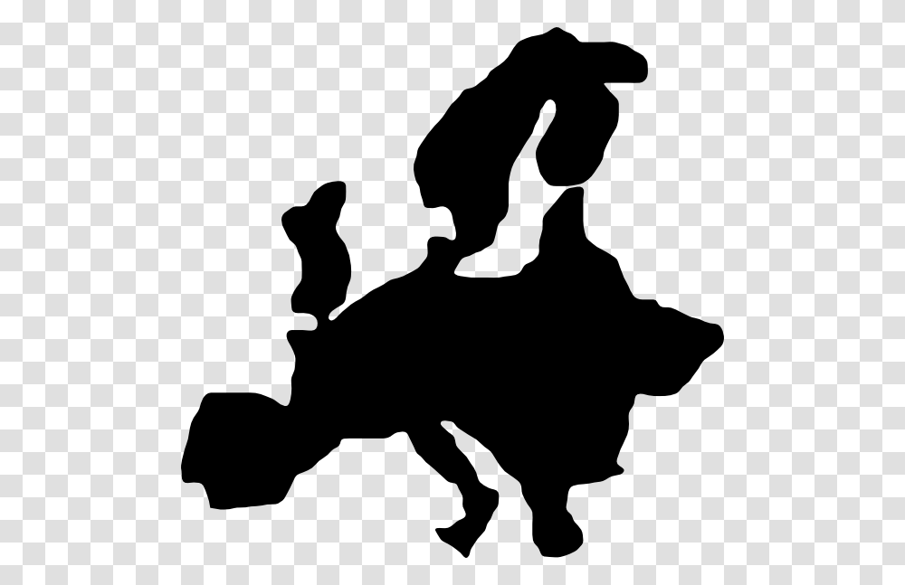 Europe Outline Clip Art, Silhouette, Stencil, Person, Human Transparent Png