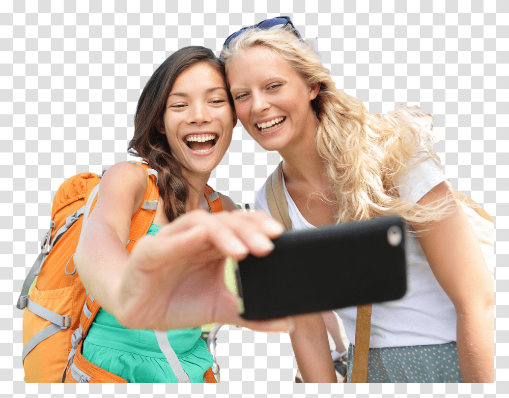 Europe Photography With Friends, Person, Face, Finger Transparent Png