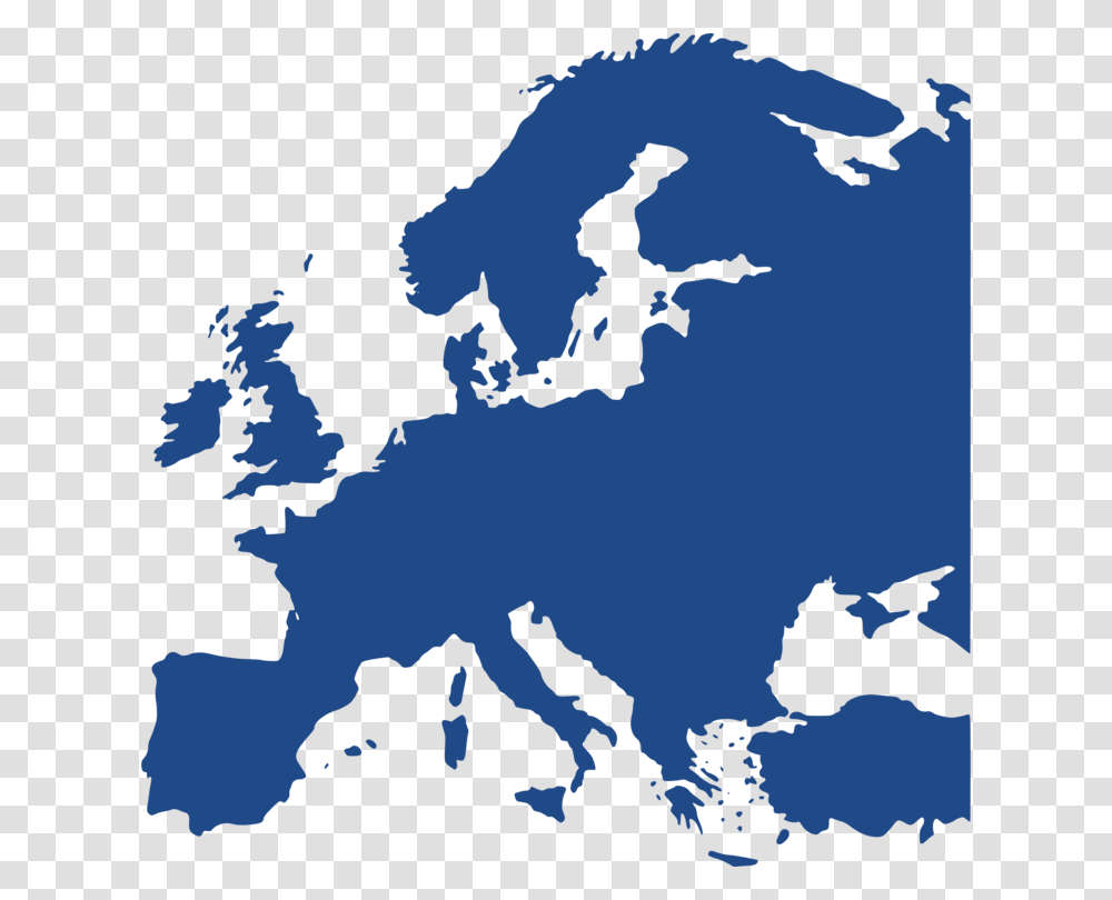 Europe World Map Blank Map Vector Map, Silhouette, Bird, Animal, Diagram Transparent Png