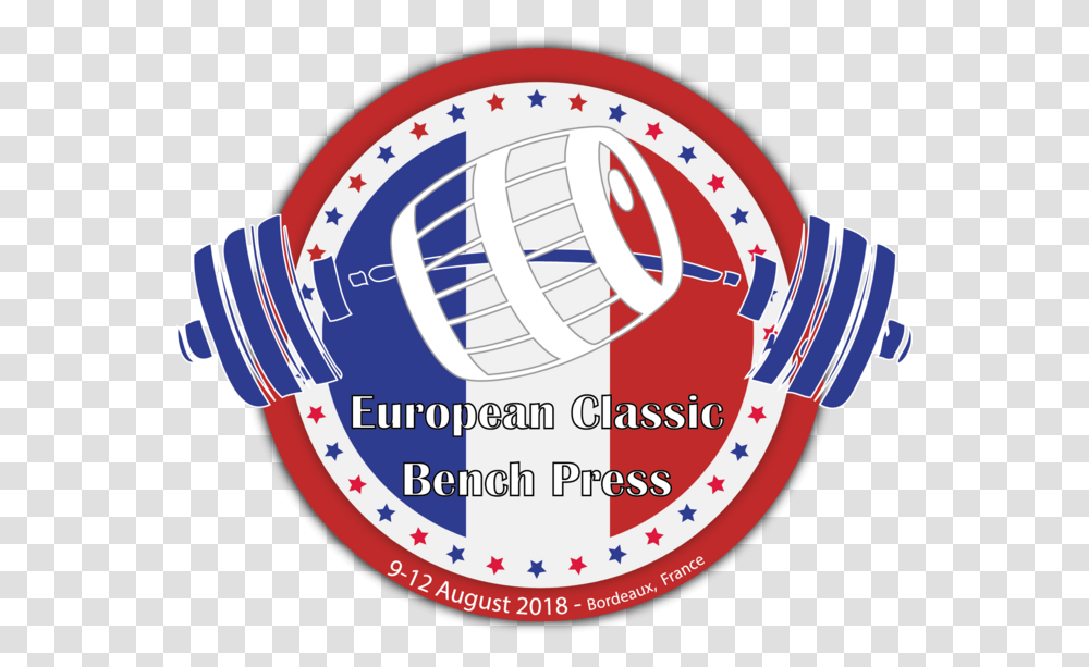 European Classic Bench Press Champion 2018 Merignac, Label, Logo Transparent Png