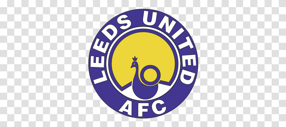 European Football Club Logos 1980 Leeds United Kit, Symbol, Trademark, Text, Animal Transparent Png