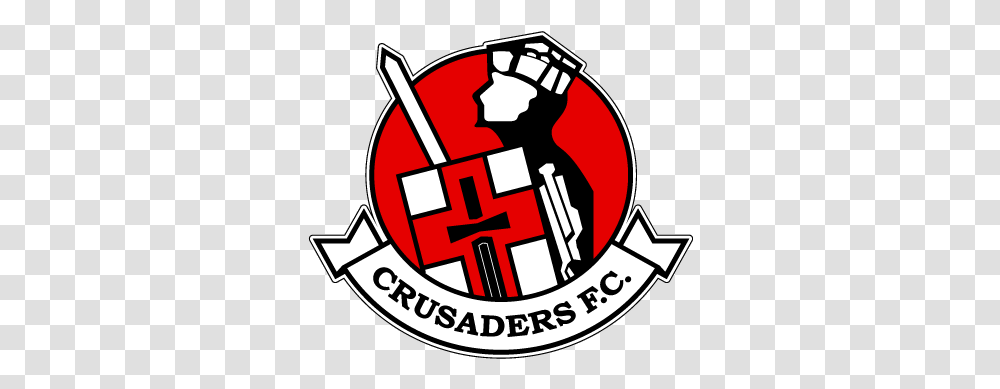 European Football Club Logos Crusaders Football Club, Symbol, Dynamite, Bomb, Weapon Transparent Png