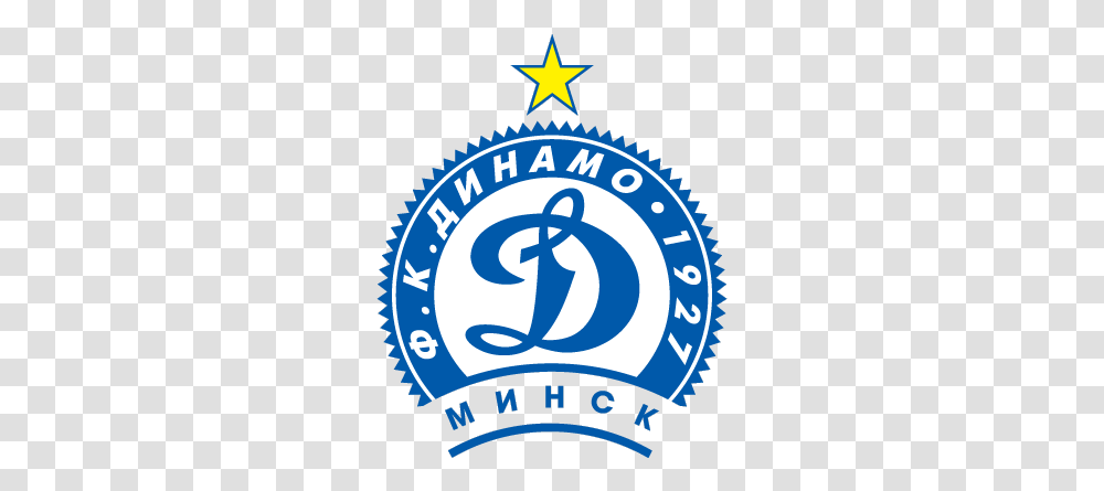 European Football Club Logos Dinamo Minsk Logo, Symbol, Poster, Advertisement, Trademark Transparent Png
