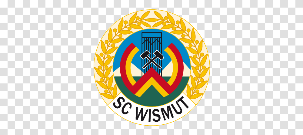 European Football Club Logos Wismut Karl Marx Stadt, Symbol, Trademark, Emblem, Badge Transparent Png