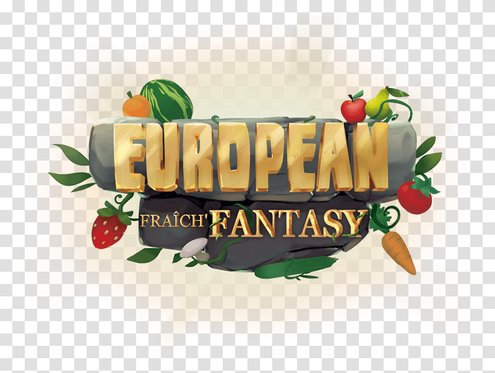 European Frach Fantasy Frutti Et Veggi, Birthday Cake, Dessert, Food, Plant Transparent Png