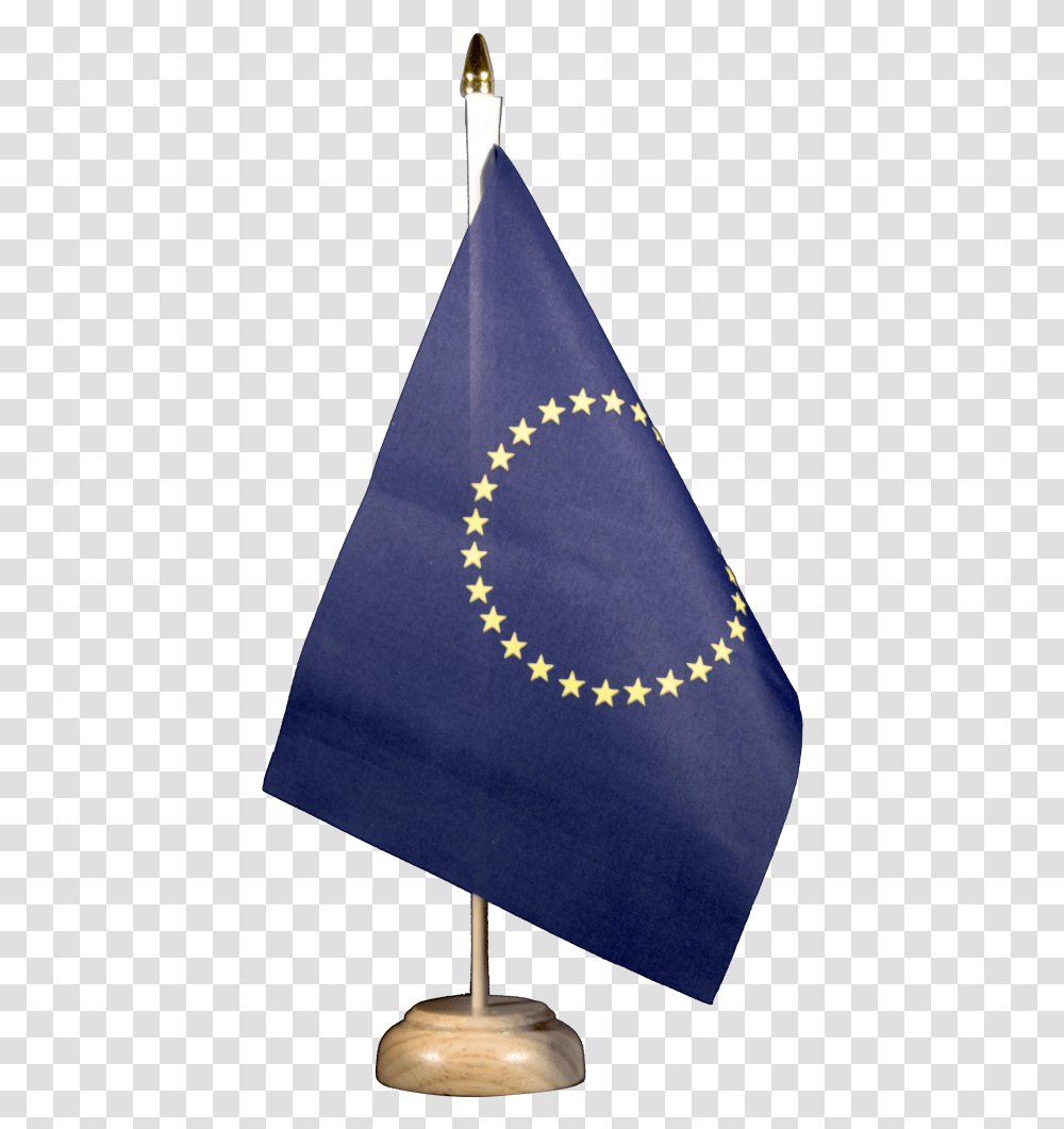 European Union Eu With 27 Stars Table Flag, Apparel, Party Hat Transparent Png