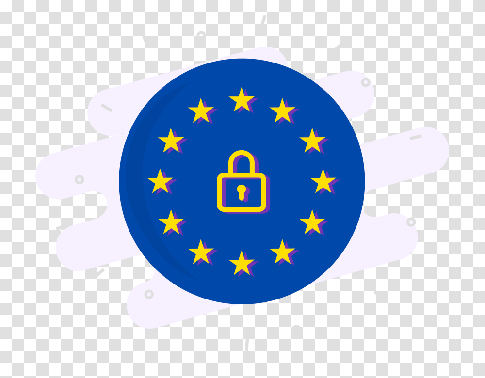 European Union Flag Circle, Security, First Aid Transparent Png