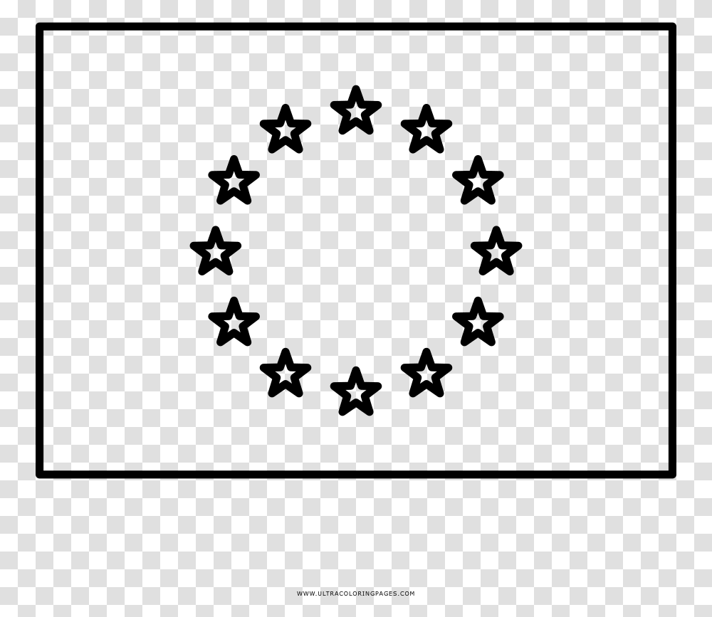 European Union Flag Coloring, Gray, World Of Warcraft Transparent Png