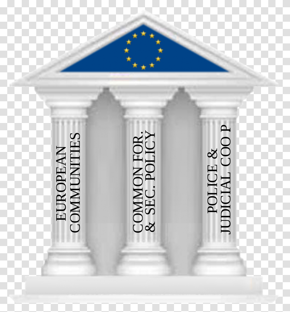 European Union Pillars, Architecture, Building, Column, Lamp Transparent Png